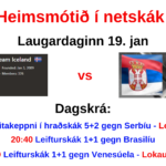 Team Iceland: Gott silfur gulli betra – Lokaumferðir á morgun, laugardag