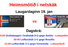 Team Iceland: Gott silfur gulli betra – Lokaumferðir á morgun, laugardag