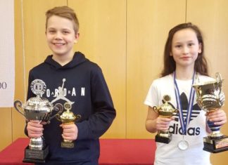 Kristján Dagur Unglingameistari Reykjavíkur 2019 – Anna Katarina Stúlknameistari
