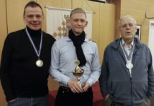 Kjartan Maack er hraðskákmeistari öðlinga 2019