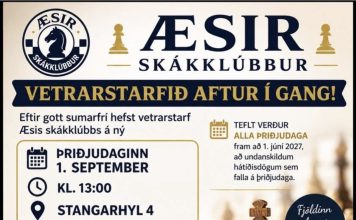 Æsir – Vetrarstarfið hefst í dag!