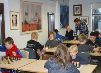 Skákkennsla grunnskólabarna á Selfossi