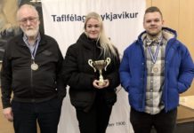 Hrund, Þór og Páll sigurvegarar U-2000 mótsins