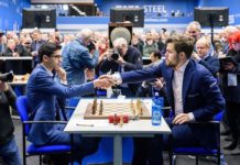 Firouzja og Van Foreest unnu í fyrstu umferð – Carlsen gerði jafntefli við Giri