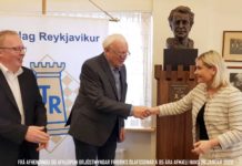 Brjóstmynd af Friðriki afhjúpuð