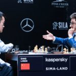Ding vann Caruana – þrír efstir fyrir frídaginn