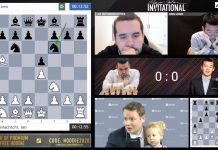 Ding, Nakamura og Carlsen efstir á Boðsmóti Magnúsar