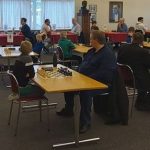 Héðinn og Davíð með fullt hús eftir atskákina