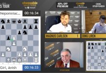 Carlsen og Giri unnu fyrstu einvígin