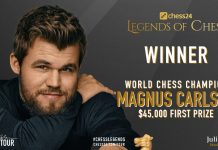 Magnus Carlsen vann goðsagnamótið