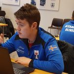 Birkir Ísak og Alex gerðu jafntefli