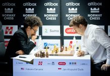 Caruana með fullt hús á Norway Chess – Carlsen vann aftur í bráðabana