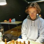 Henrik og Hilmir fengu sitthvoran vinningin í gær