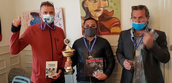Verðlaunahafarnir á Sumargeðmótinu 2021