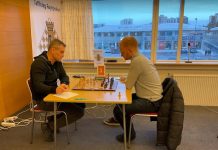 Hjörvar einn efstur á SÞR
