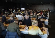 Kvika Reykjavíkurskákmótið: Fimmta umferð, Harpa Blitz og Jón L með skákskýringar