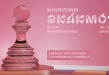 Þunnudagsmót í Snooker og Pool Lágmúla á morgun!