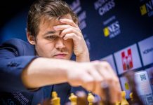 Magnús efstur í Stafangri eftir sigur á Mamedyarov