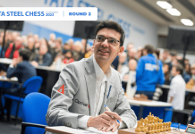Carlsen og Giri unnu í gær og efstir ásamt Ding og Abdusattorov