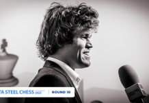 Abdusattorov efstur – Carlsen nálgast toppinn