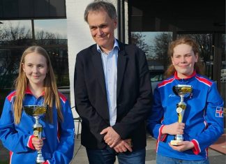 Iðunn Norðurlandameistari stúlkna – Guðrún Fanney Briem varð í 1.-3. sæti