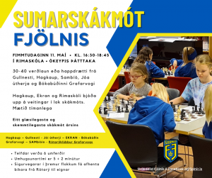 Sumarskákmót Fjölnis @ Rimaskóli