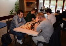 Andrey Prudnikov efstur á skákmóti Laugardalslaugar 2023!