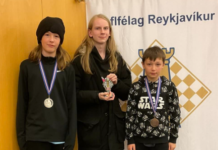 Einar Helgi, Ýmir Nói og Tristan Fannar sigurvegarar Bikarsyrpu TR nr. 2