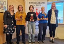 NM stúlkna – Iðunn með brons