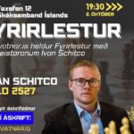 Vignirvatnar.is heldur fyrirlestur með stórmeistaranum Ivan Schitco