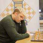 Vignir enn efstur á Skákþinginu en missti hálfan punkt