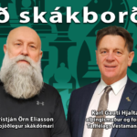 Karl Gauti ræddi Manntafl, þingið og TV við skákborðið