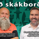 Magnús Pálmi fór yfir skák og sundsmokka við skákborðið