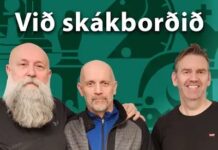Vestfirðingarnir Magnús og Guðmundur mættu við skákborðið!