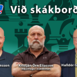 Sigurbjörn og Halldór ræða Spassky og Íslandsmót skákfélaga við skákborðið