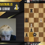 Vignir Vatnar með sögulegan sigur á Carlsen!