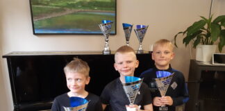 Verðlaunahafar á síðasta barnaskákmóti KR