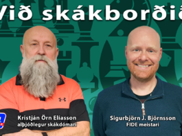 Sigurbjörn ræðir sterkustu skákmenn allra tíma við skákborð Kristjáns Arnar