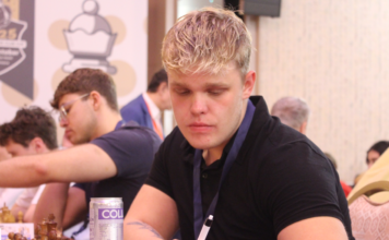 Vignir reif efsta sætið af Benedikt á Lagos Open