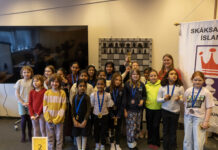 Hvaleyrar-, Landakots- og Rimaskólar Íslandsmeistarar stúlknasveita