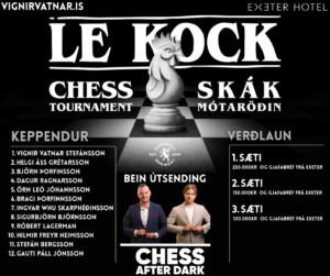 Úrslitamót Le Kock-mótaraðarinnar @ Exeter hótelið | Reykjavík | Reykjavíkurborg | Ísland