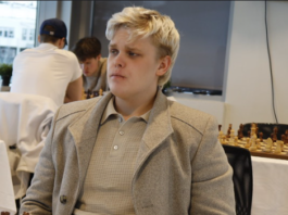Vignir vann í 5. umferð