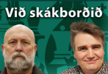 Oddgeir ræðir skákstarf KR, aðalfund SÍ og fleira við skákborðið
