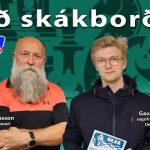 Gauti Páll ræðir skákmót um allt land við skákborð Kristjáns Arnar