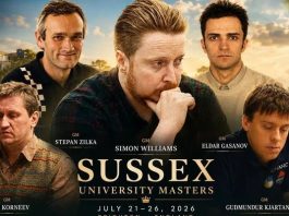 Góður Gummi í gær í Sussex