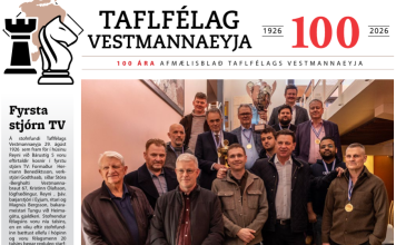100 ára afmælisblað Taflfélagsins – prentútgáfa og vefblað