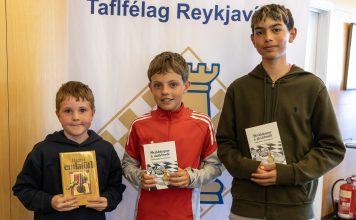 Jón Fenrir og Pétur Úlfar bestir á ágústmóti barna hjá TR