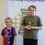 Jónatan Leó Daðason sigurvegari Friðriksyrpu I, Katrín Ósk efst stúlkna