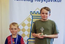 Jónatan Leó Daðason sigurvegari Friðriksyrpu I, Katrín Ósk efst stúlkna