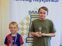Jónatan Leó Daðason sigurvegari Friðriksyrpu I, Katrín Ósk efst stúlkna